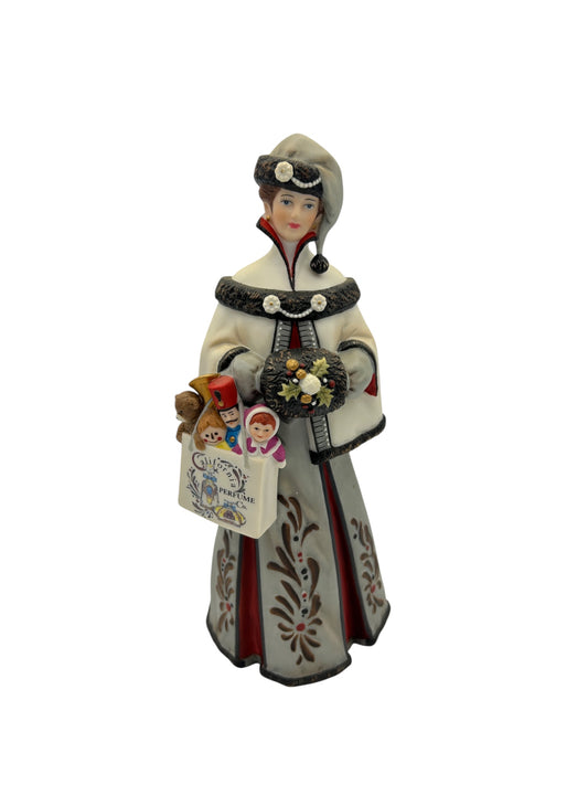 Avon - 1999 Presidents Club Figure Mrs. Albee Award Figurine Statue - NWB - 10"