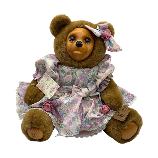 Raikes Bears - Wood Faced - Sophie - Limited To 7500 - Jointed - 16"