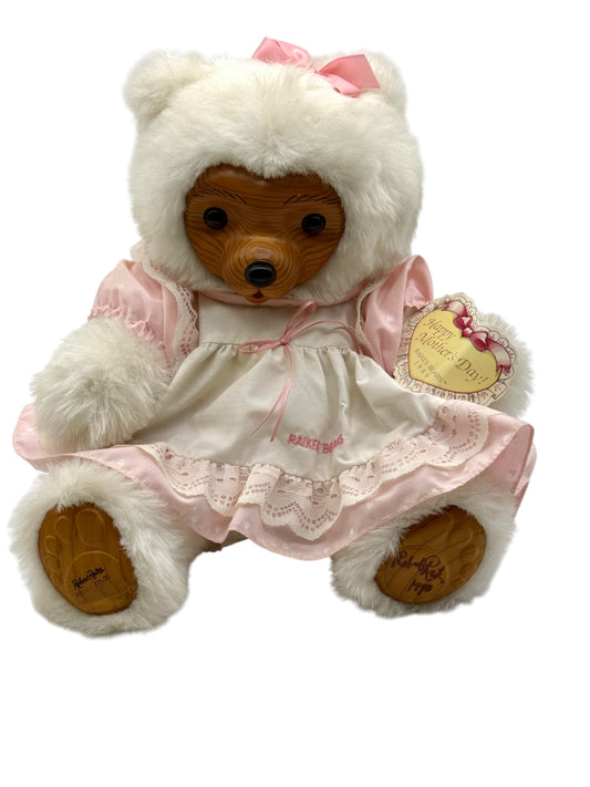 Raikes Bears - Wood Faced - Annie - Limited To 7500 - Jointed - 13"