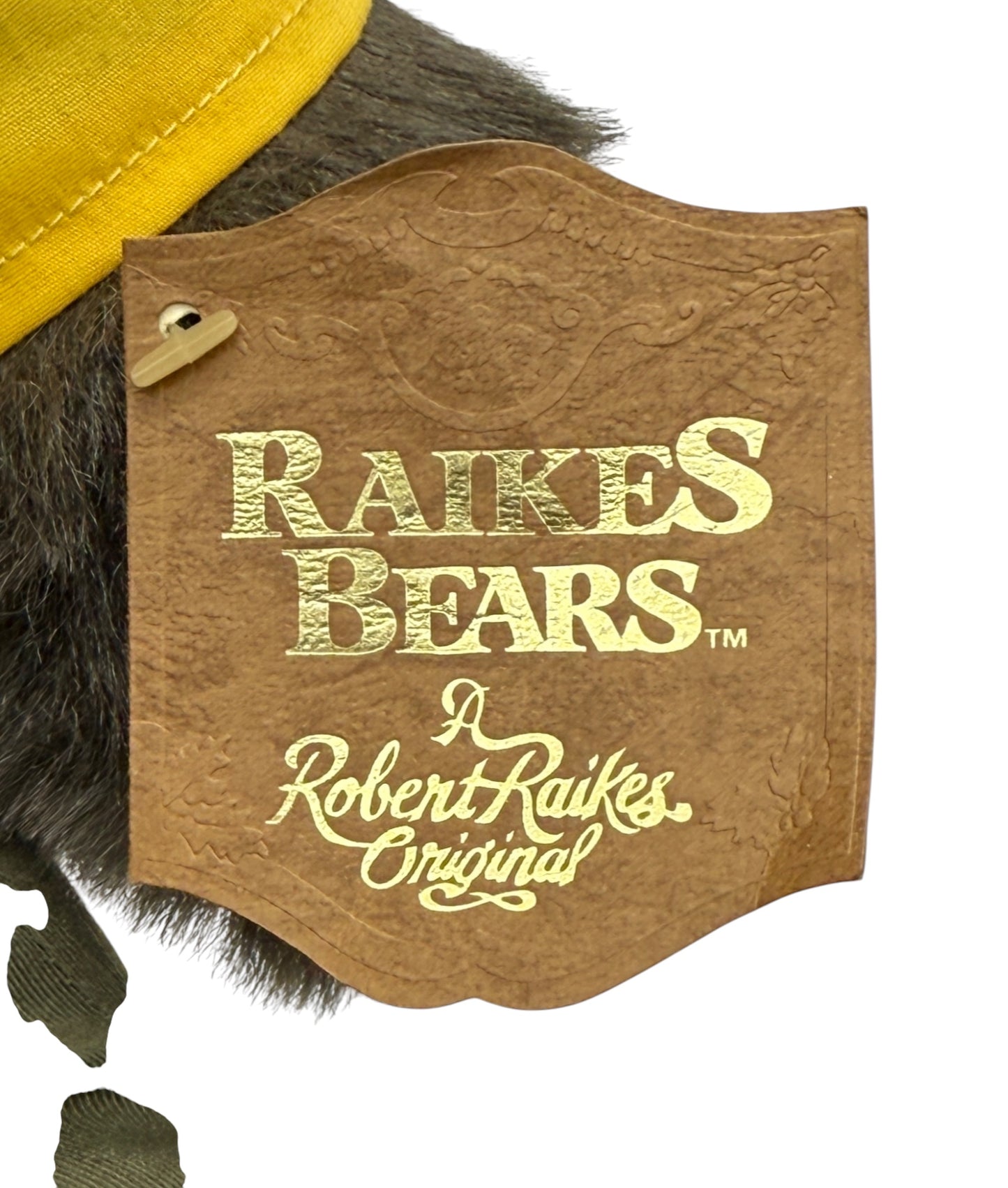 Raikes Bears - Wood Faced - Wendell - Limited To 500 - Jointed - 21"