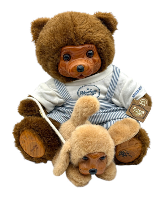 Raikes Bears - Wood Faced - Brian & Sport - Limited To 10000 - Jointed - 16"