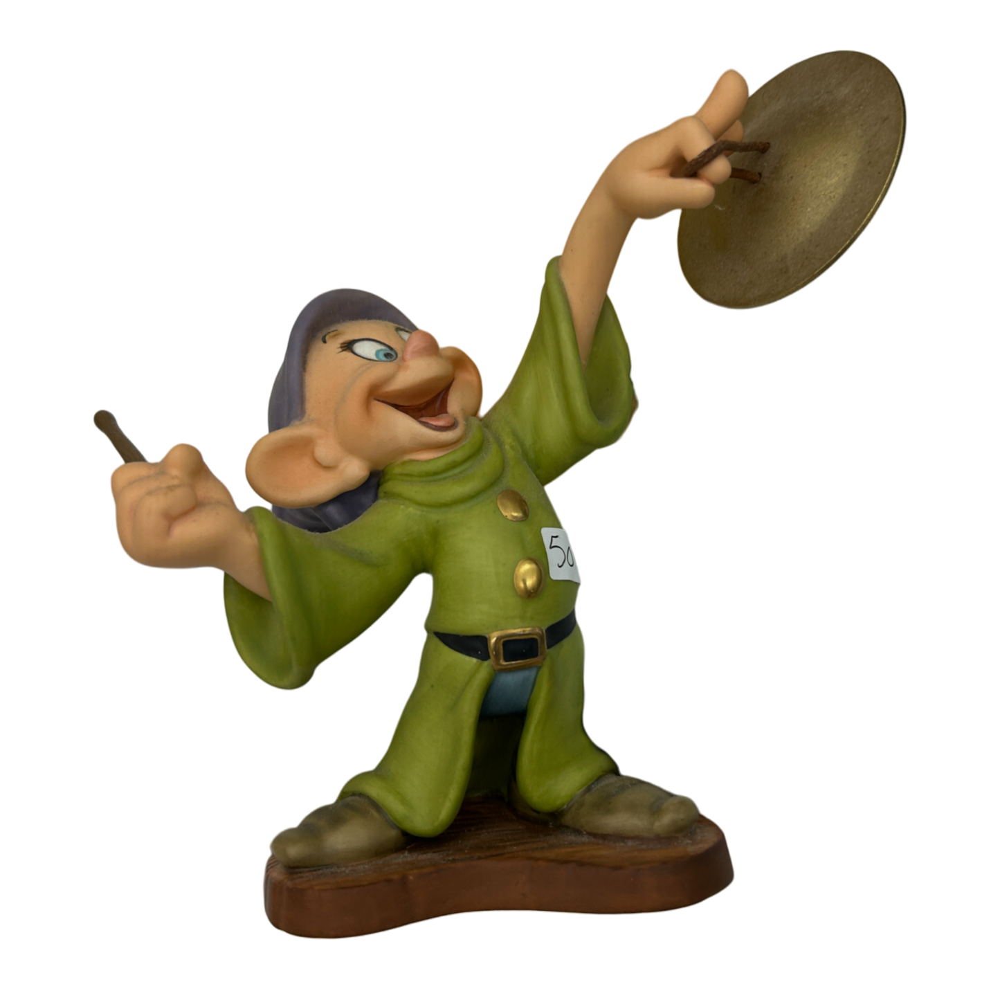 Walt Disney Classics - Classics Collection - Snow White - Dopey w/ Cymbal Figurine - 1995 - NWB - 5"