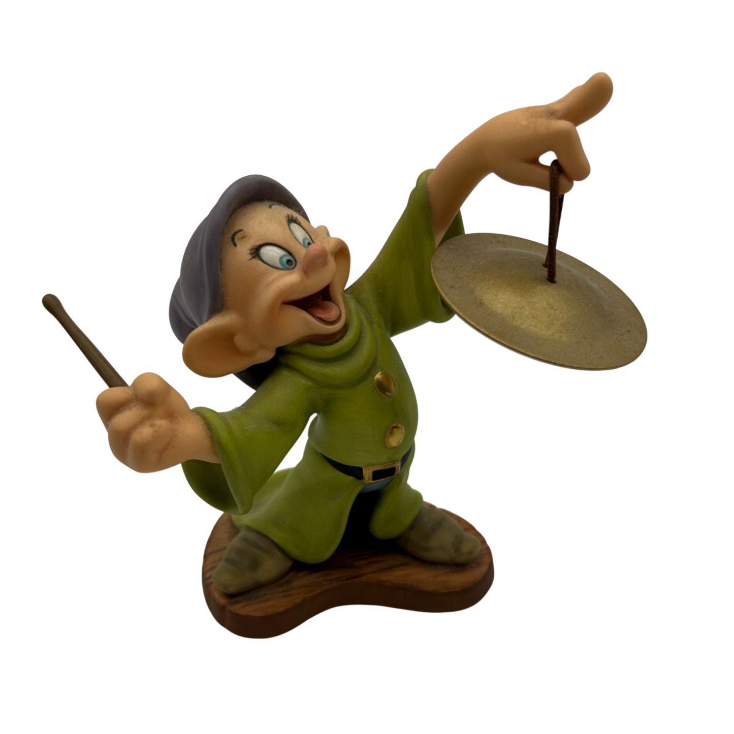 Walt Disney Classics - Classics Collection - Snow White - Dopey w/ Cymbal Figurine - 1995 - NWB - 5"