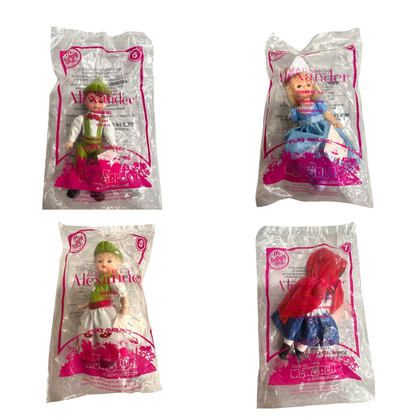 McDonalds - Madame Alexander Dolls - Select Doll -  2010 - 5"