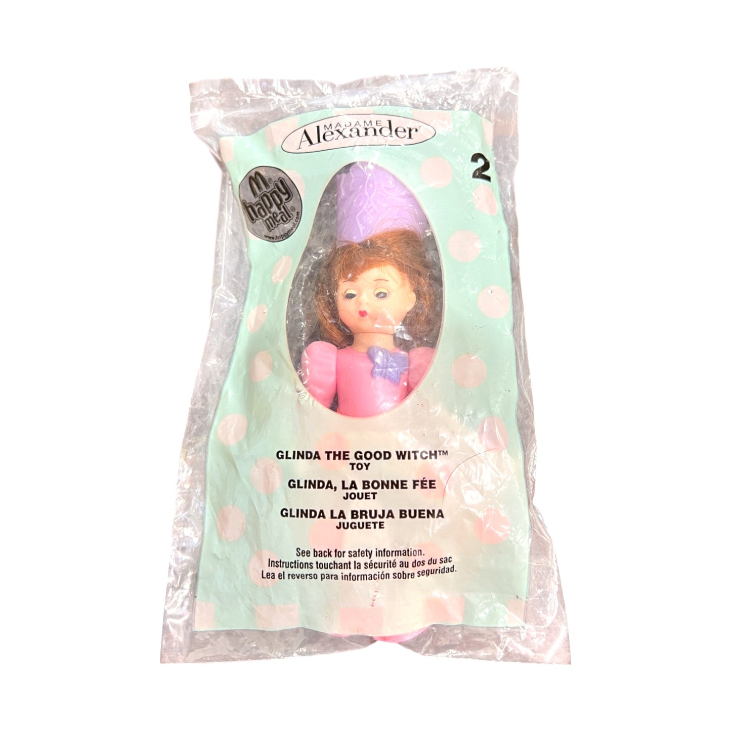 McDonalds - Madame Alexander - The Wizard Of Oz - Gilda The Good Witch #2 - 6"