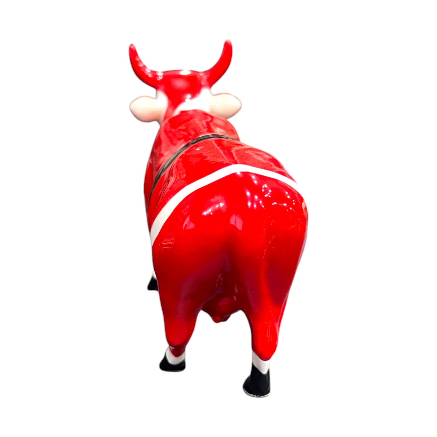 CowParade - Santa Cow #9208 - 4.5"