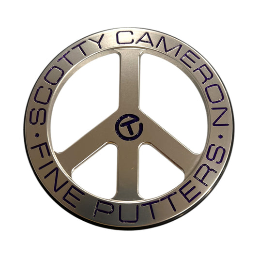 Scotty Cameron - Circle T - Peace Of Mind Bag Tag - New In Bag - 4"