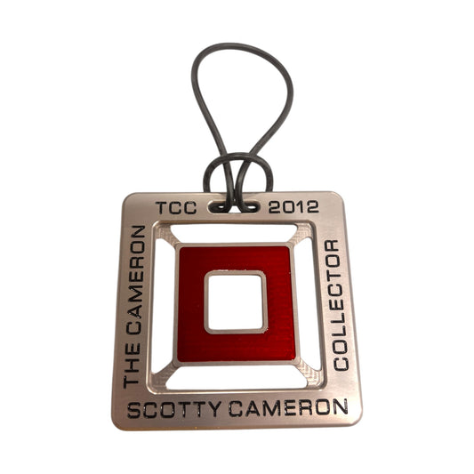 Scotty Cameron - 2012 TCC Fine Milled Putter Bag Tag - New In Bag - 4"