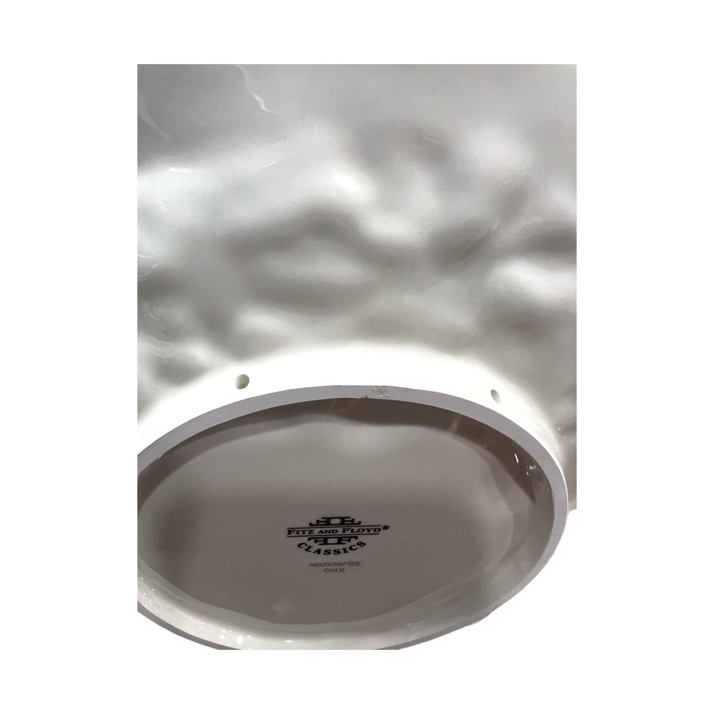 Fitz & Floyd - Christmas - Wreath Plate - 9"