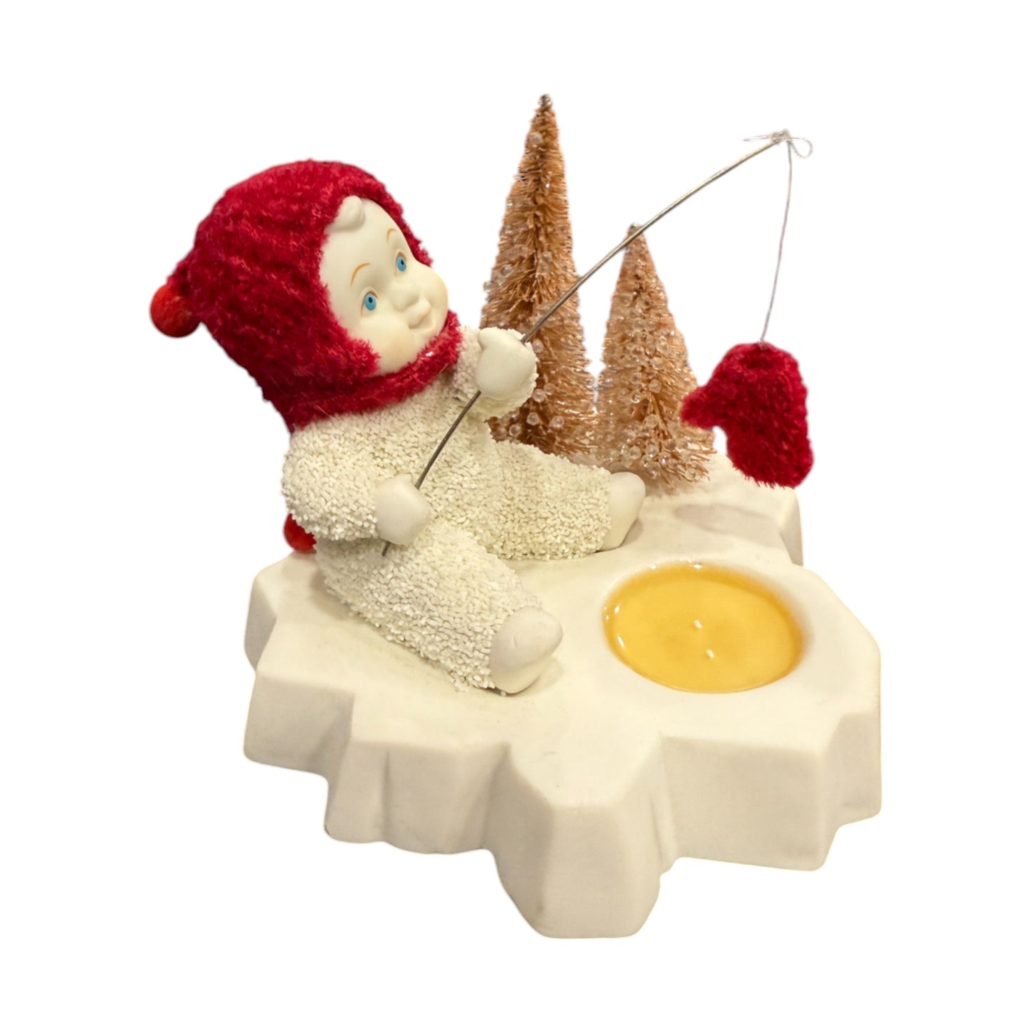Department 56 - Snow Babies - Catch Of The Day - 801874 - Retired - 3.5"