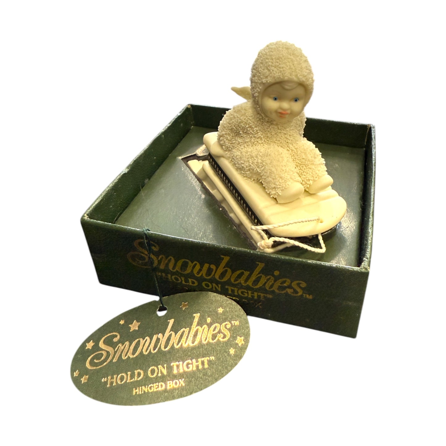 Department 56 - Snow Babies - Ornament - Hold On Tight - 68884 - 2"