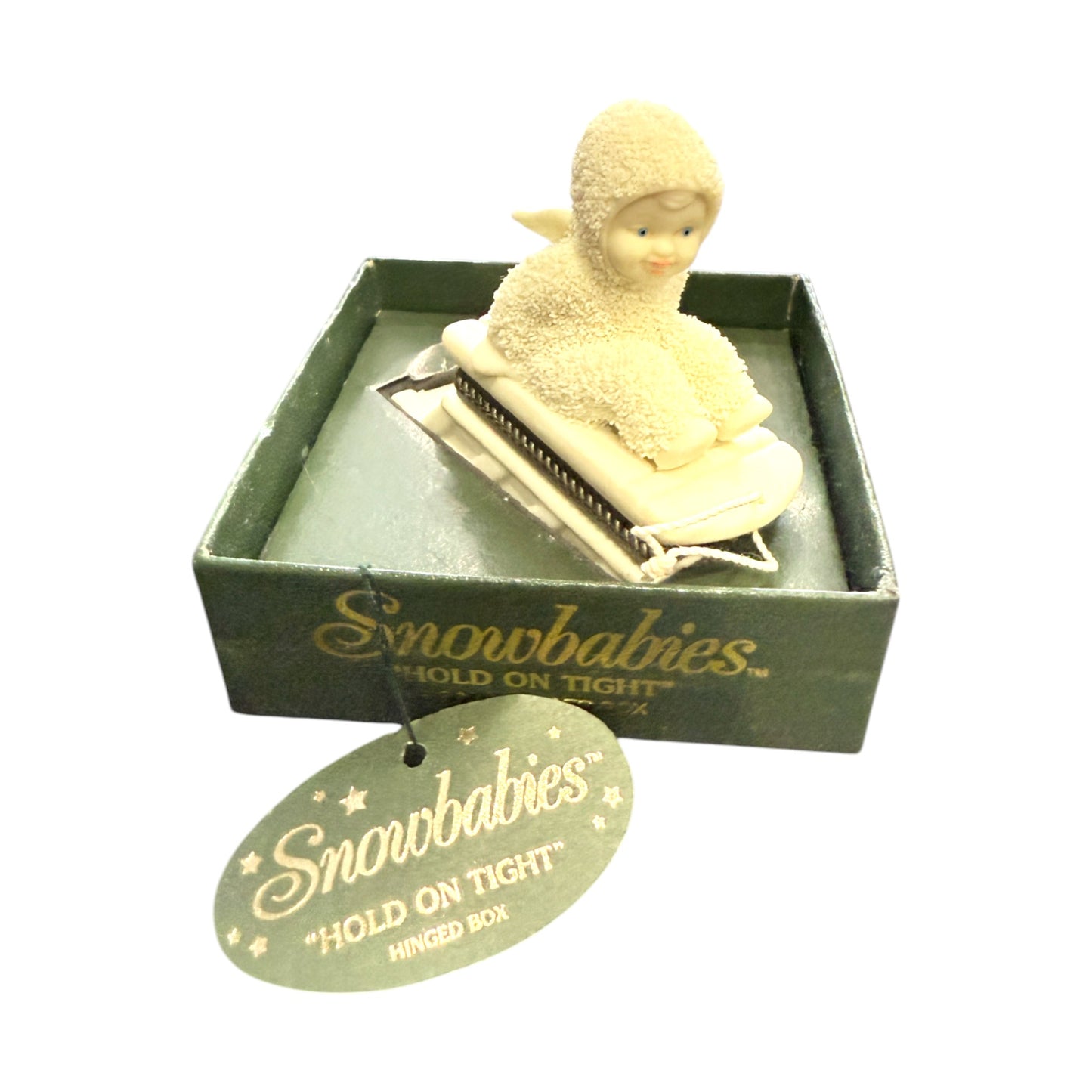 Department 56 - Snow Babies - Ornament - Hold On Tight - 68884 - 2"