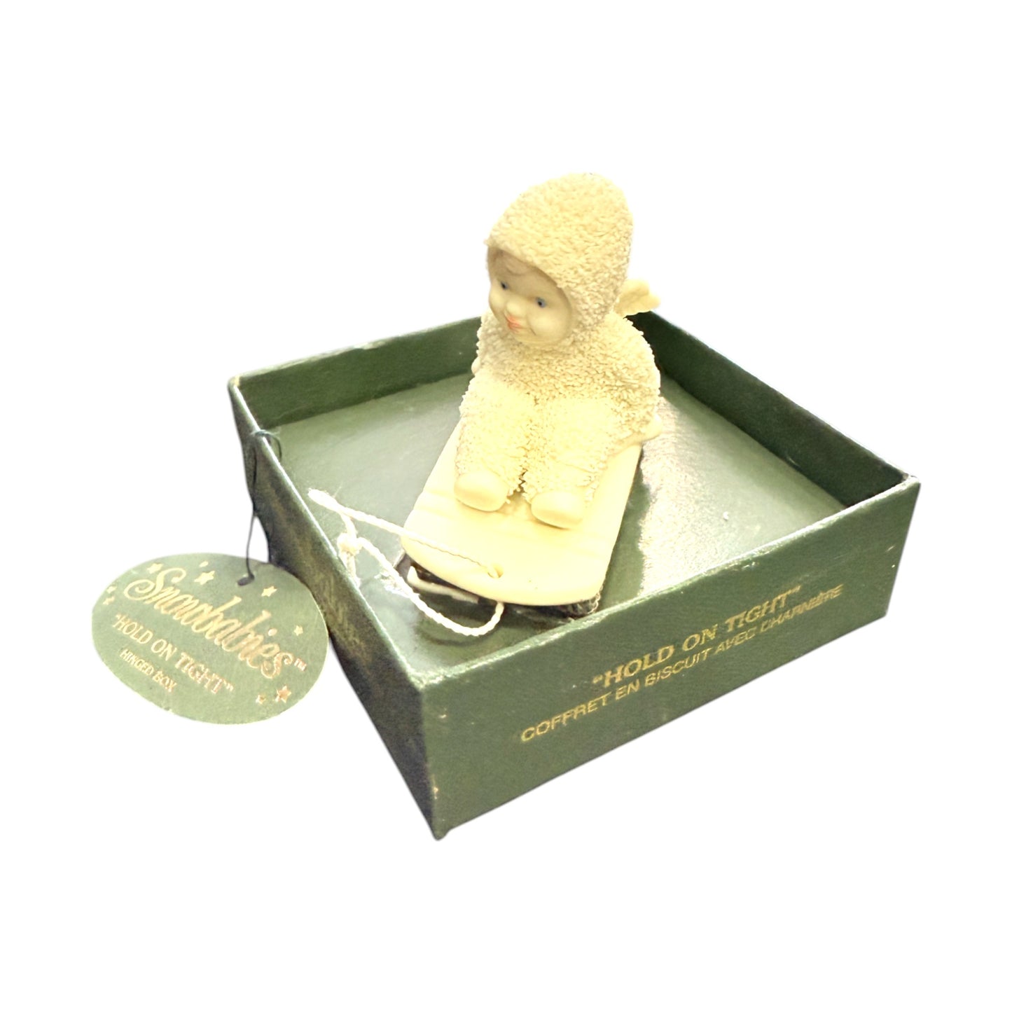 Department 56 - Snow Babies - Ornament - Hold On Tight - 68884 - 2"