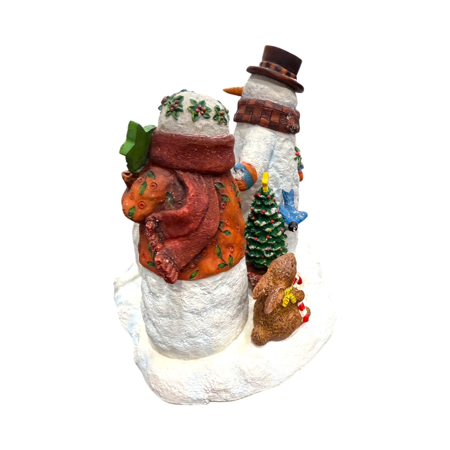 Lang & Wise - Snow Man Snowman Family - Artist Viv Eisner - 6.5"