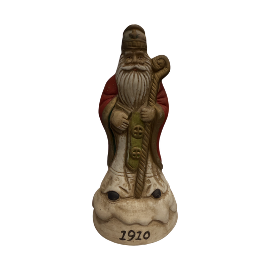 Porcelain - 1910 Through The Years Musical Santa - 7.5"