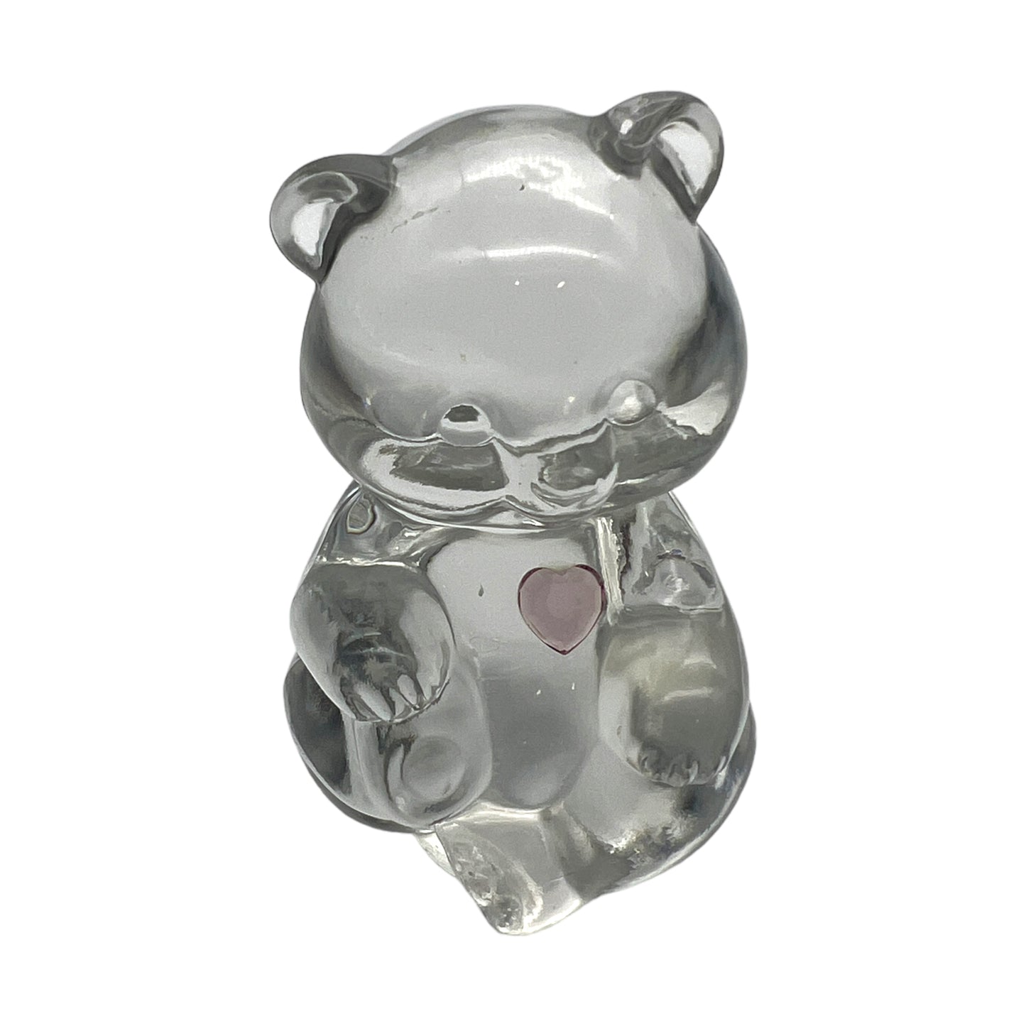 Fenton Art Glass - Birthday Bear Figurine - Select Month & Style - 3.5"