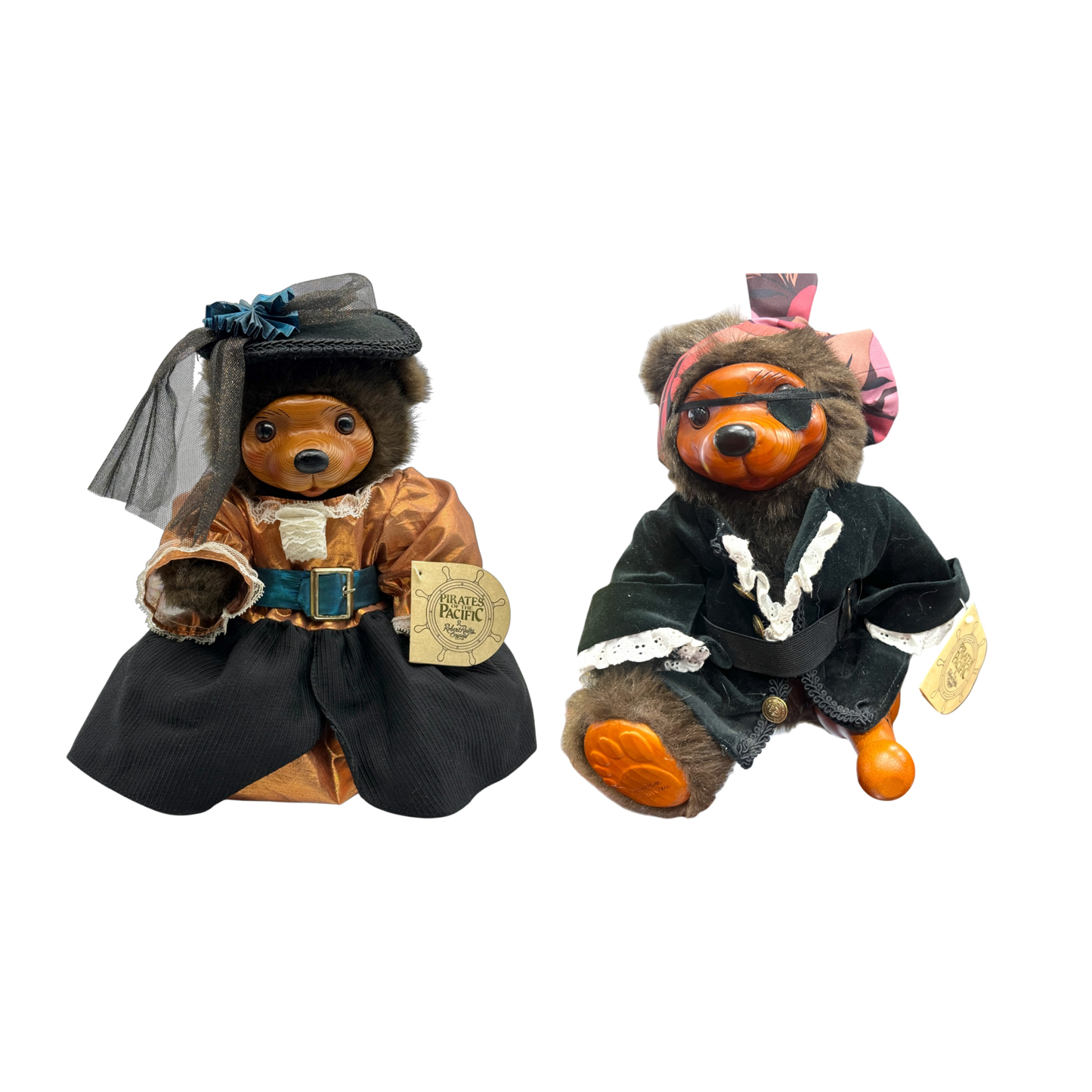 Raikes Bears - Billy Bucca & M'Lady Honeypot - Hand Signed - #1086/2500 - 12"
