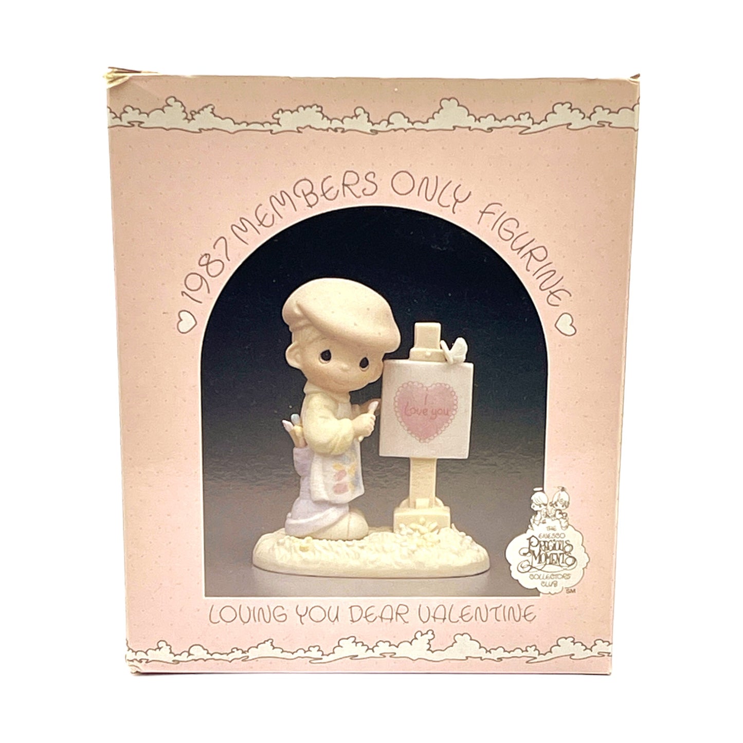 Precious Moments - Loving You Dear Valentine - Boy - PM-873 - Original Box