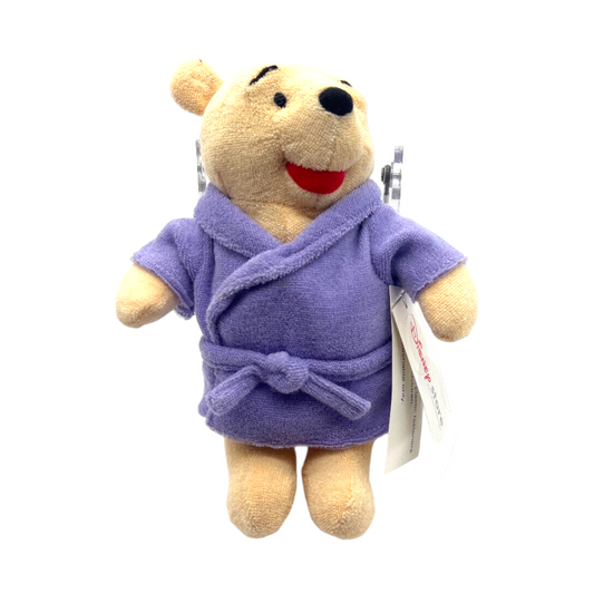 Disney Store - Robe Pooh Bean Bag - With Tag - 8"