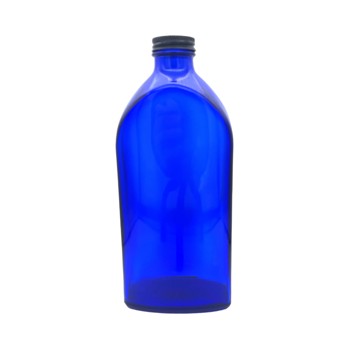 Cobalt Medicinal Bottle 10"