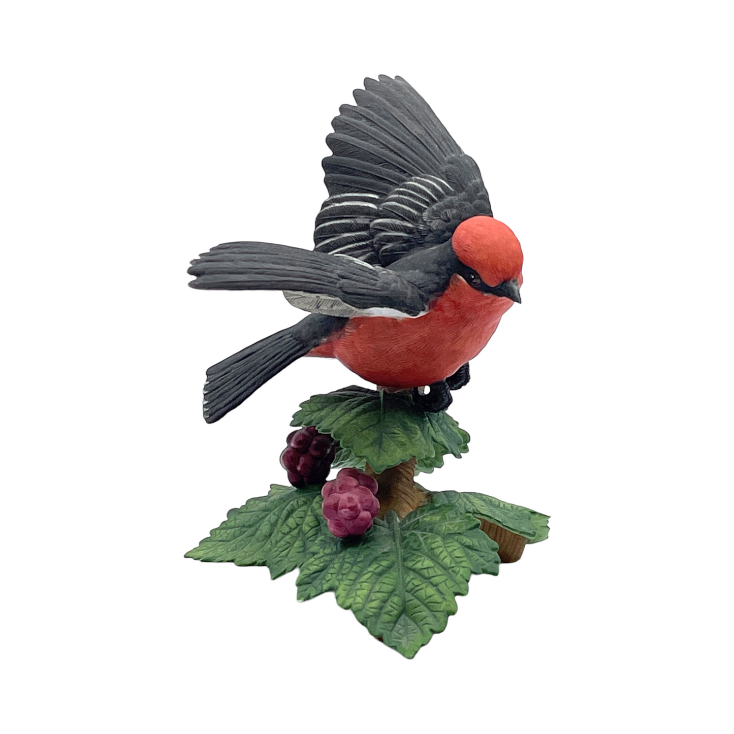 Lenox Garden Bird Collection Vermilion Flycatcher - With Box