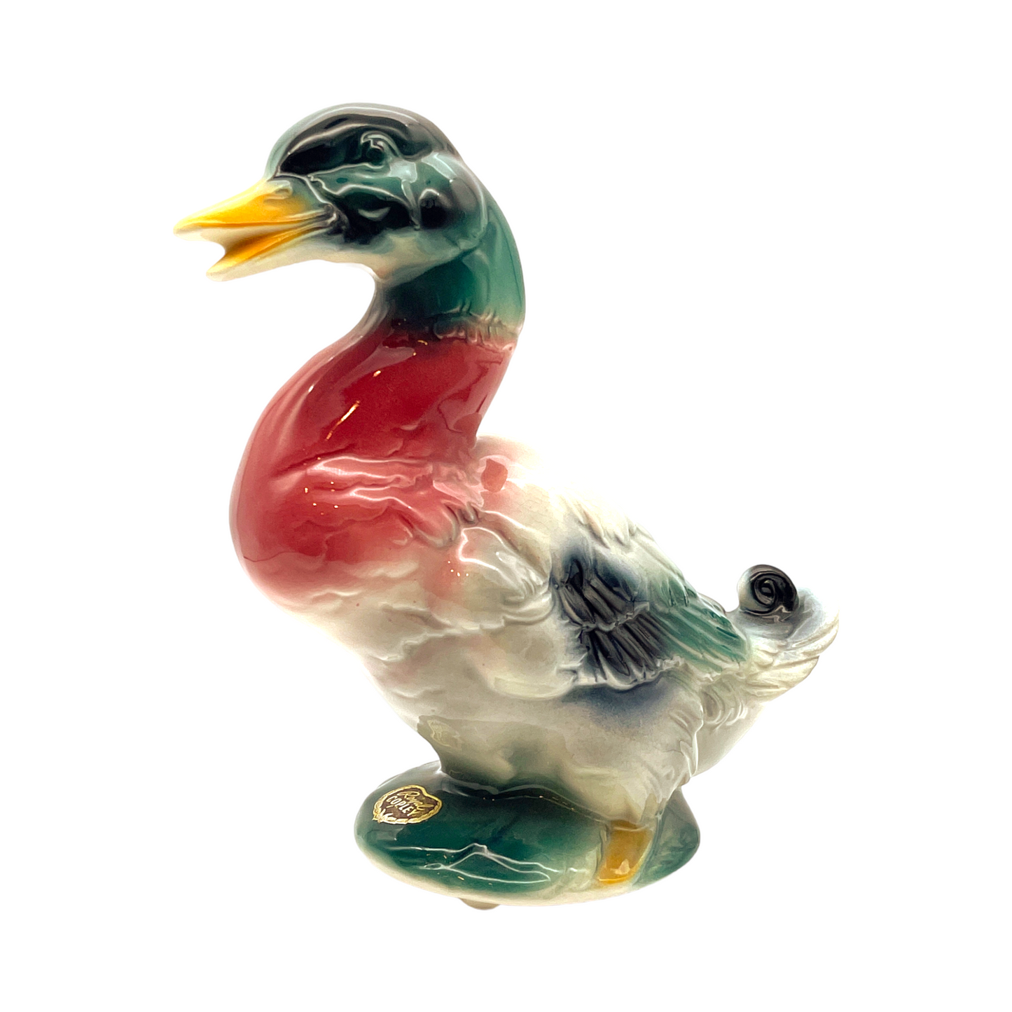 Royal Copley - Mallard Duck Figurine - Vintage - 7.75"