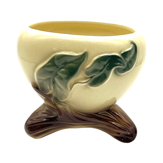 Royal Copley - Philodendron Footed Planter - Vintage - 4"