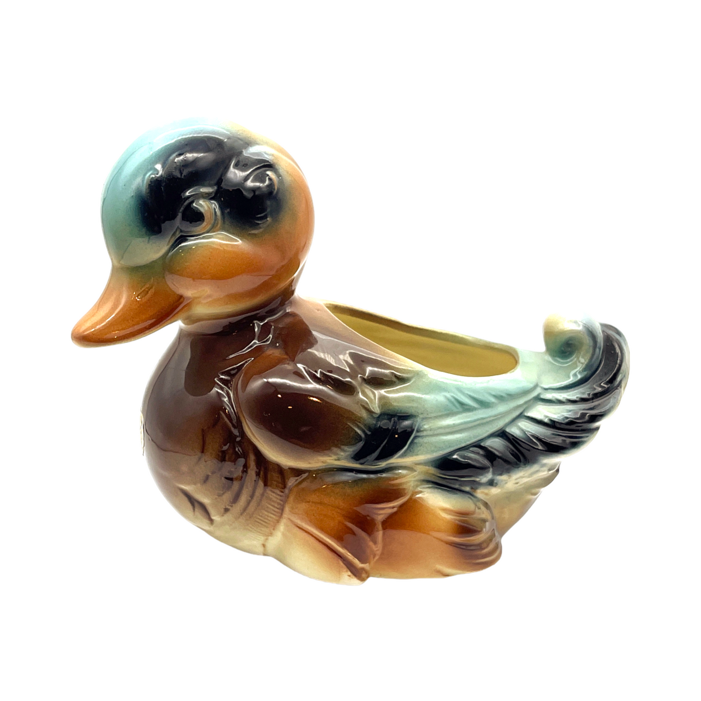 Royal Copley - Wood Duck Planter - Vintage - 6"