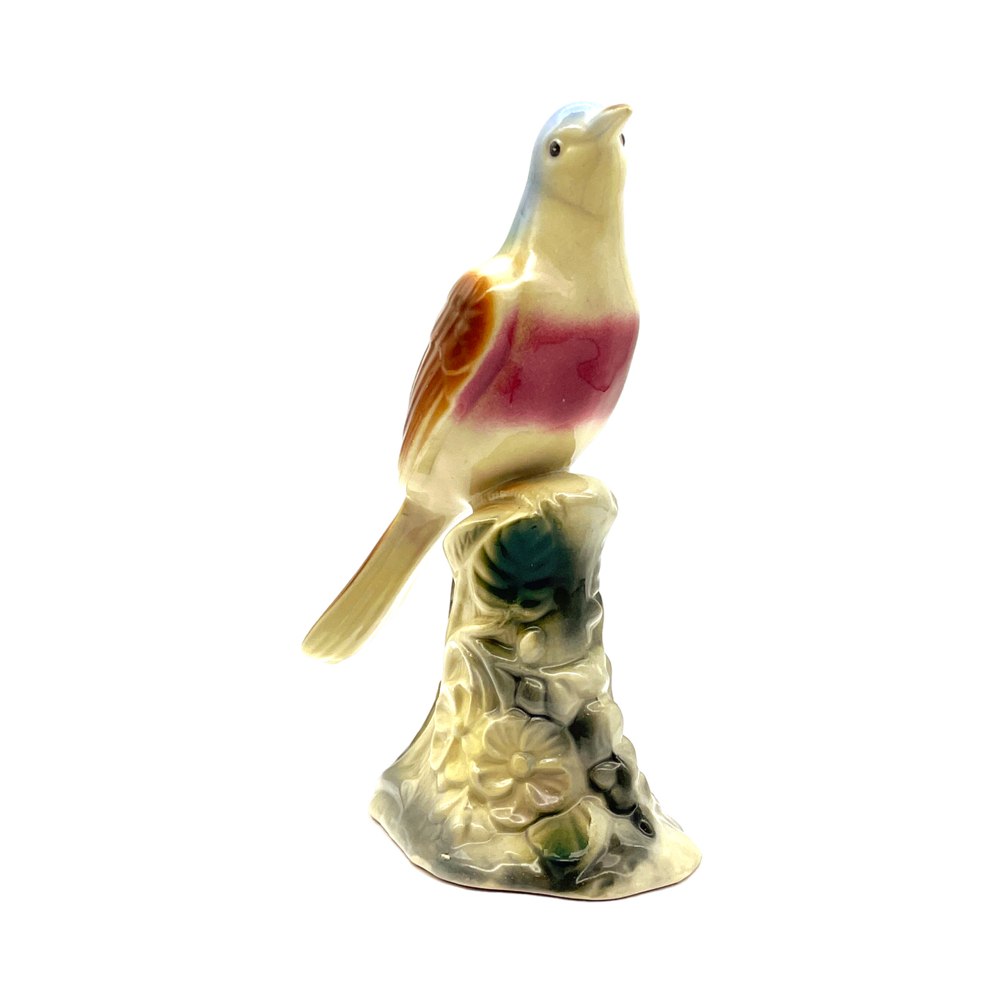 Spaulding China - Blue Thrasher Bird Figurine - Vintage - 8"