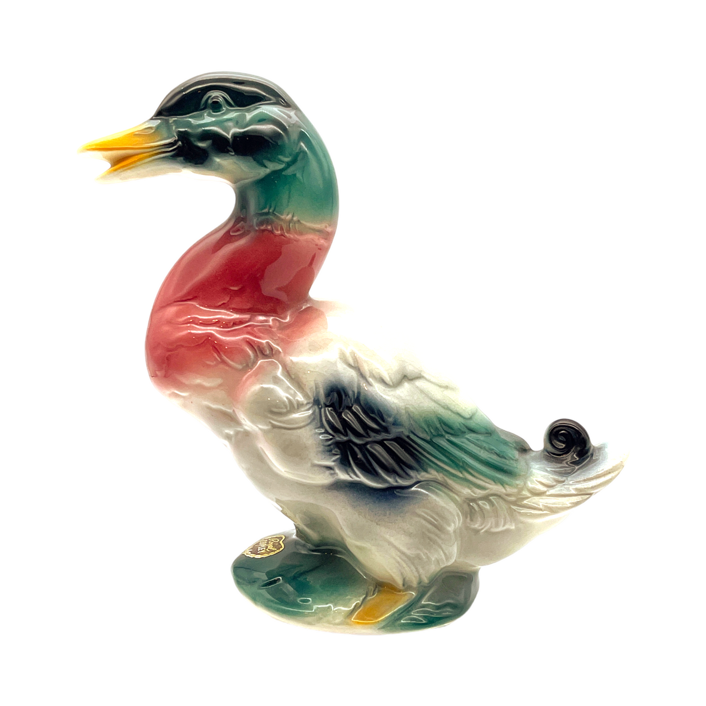 Royal Copley - Mallard Duck Figurine - Vintage - 7.75"