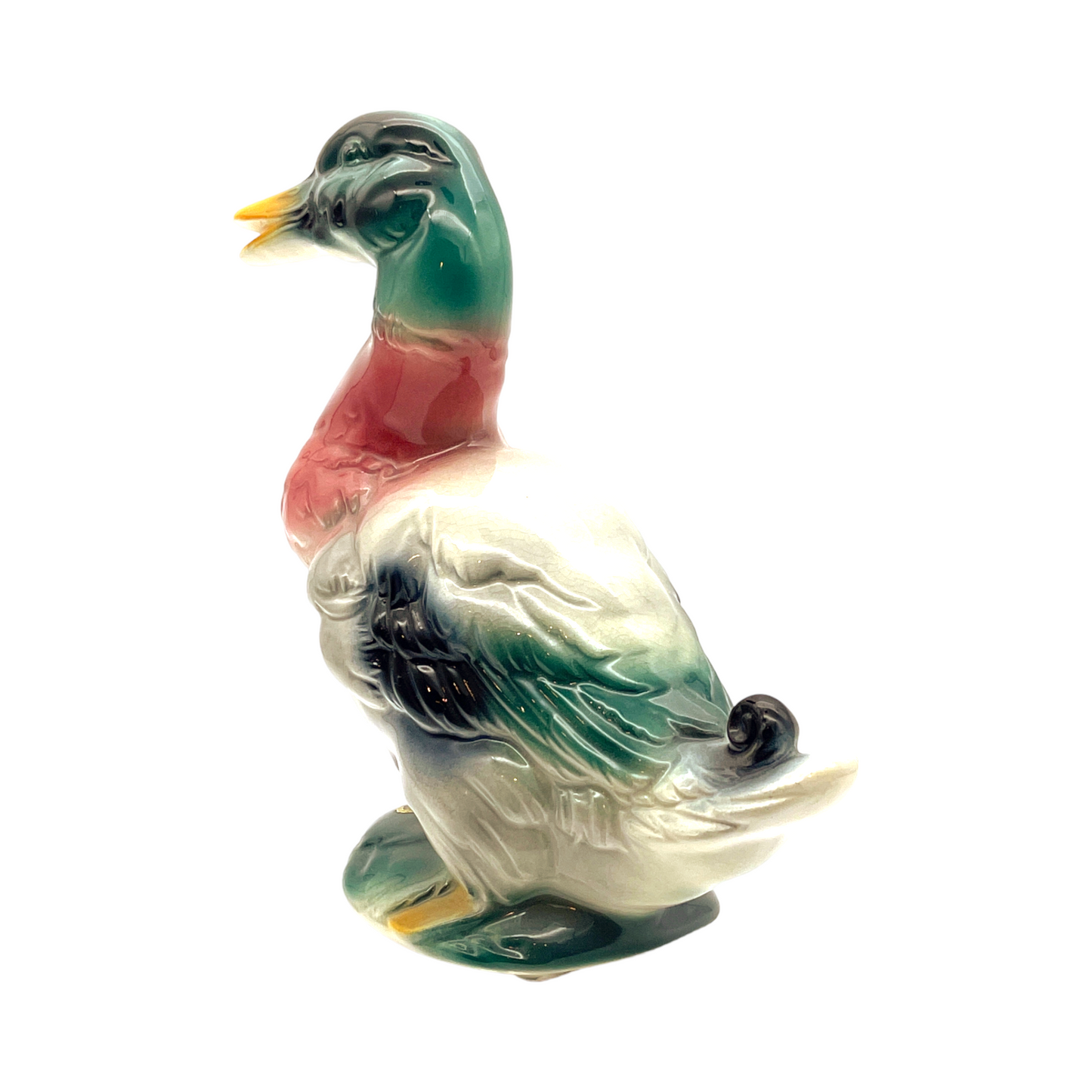 Royal Copley - Mallard Duck Figurine - Vintage - 7.75"