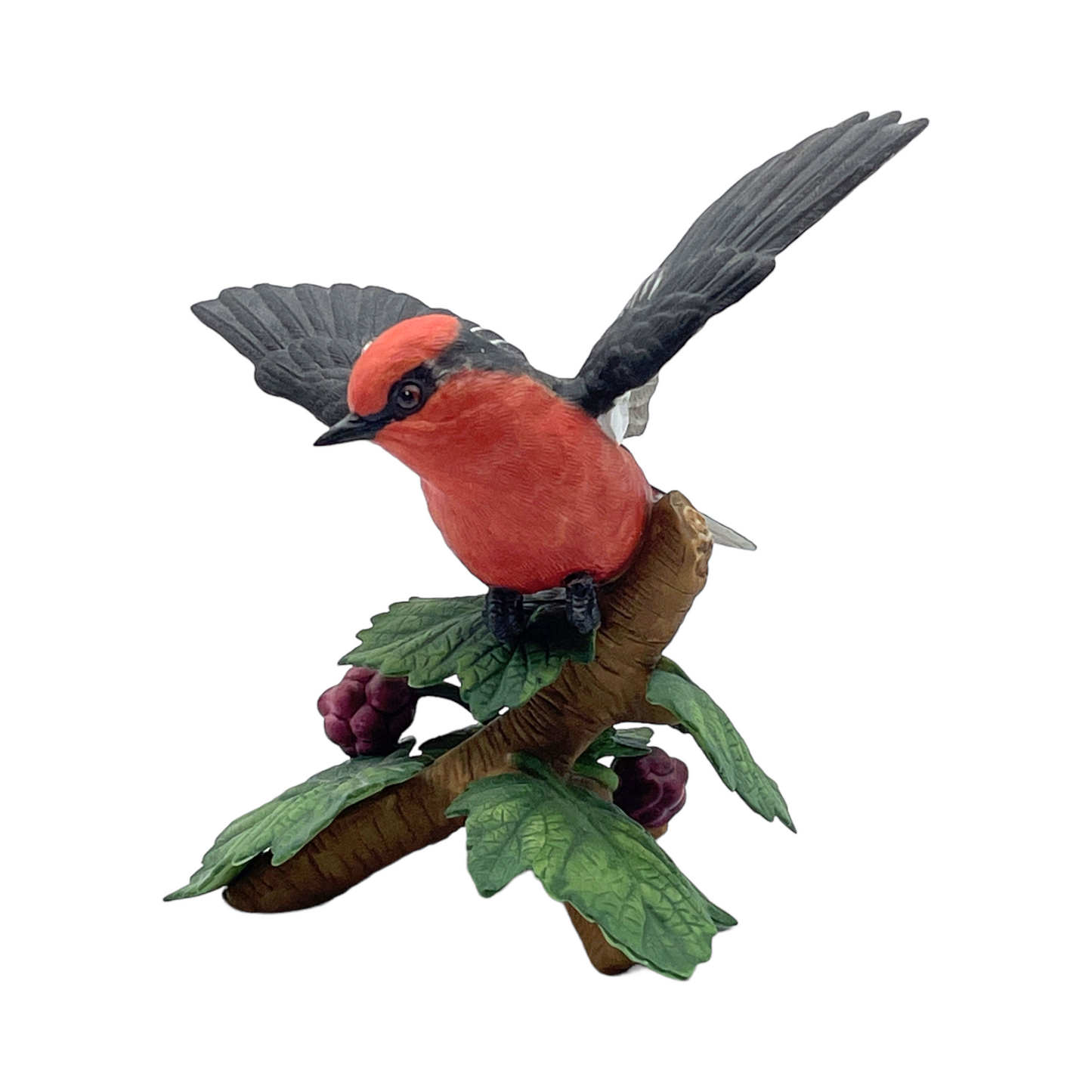 Lenox Garden Bird Collection Vermilion Flycatcher - With Box