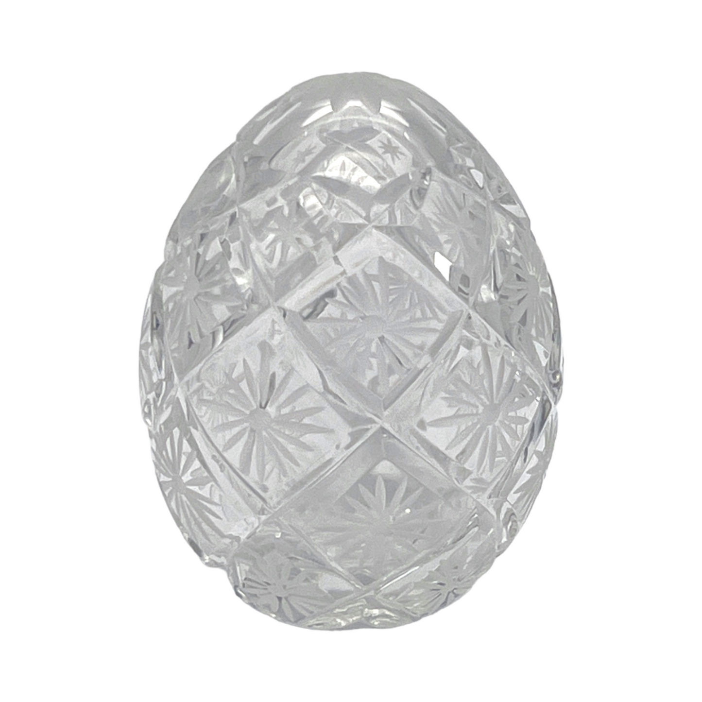 Faberge Crystal Egg - Signed