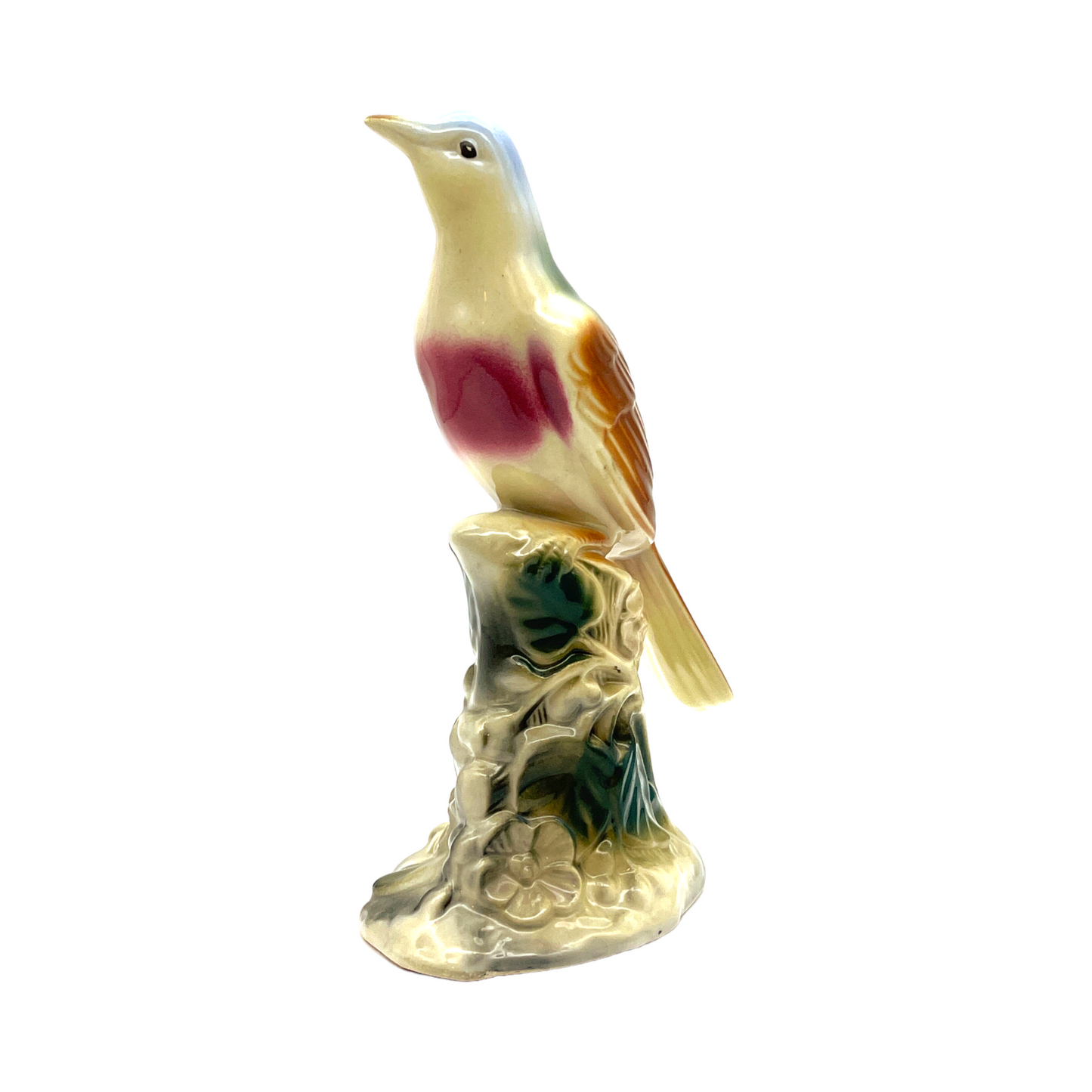 Spaulding China - Blue Thrasher Bird Figurine - Vintage - 8"