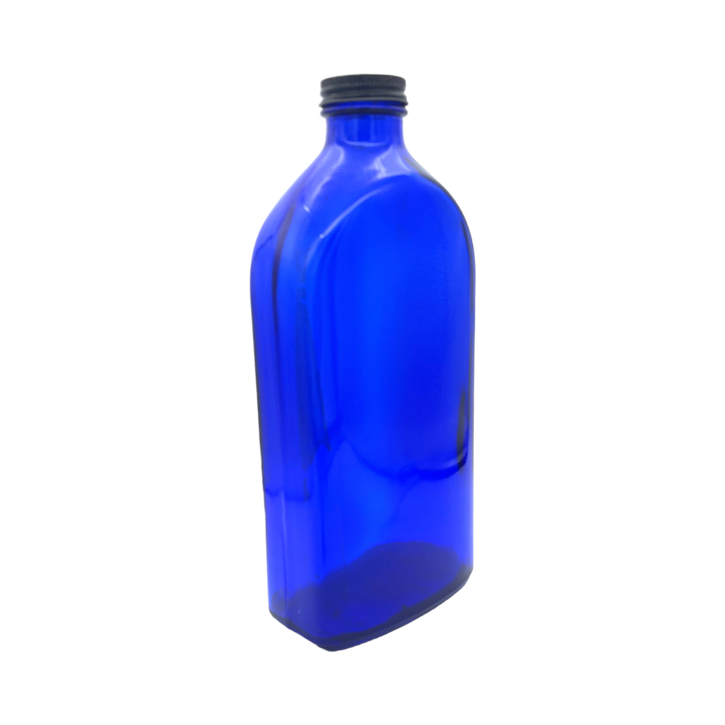 Cobalt Medicinal Bottle 10"