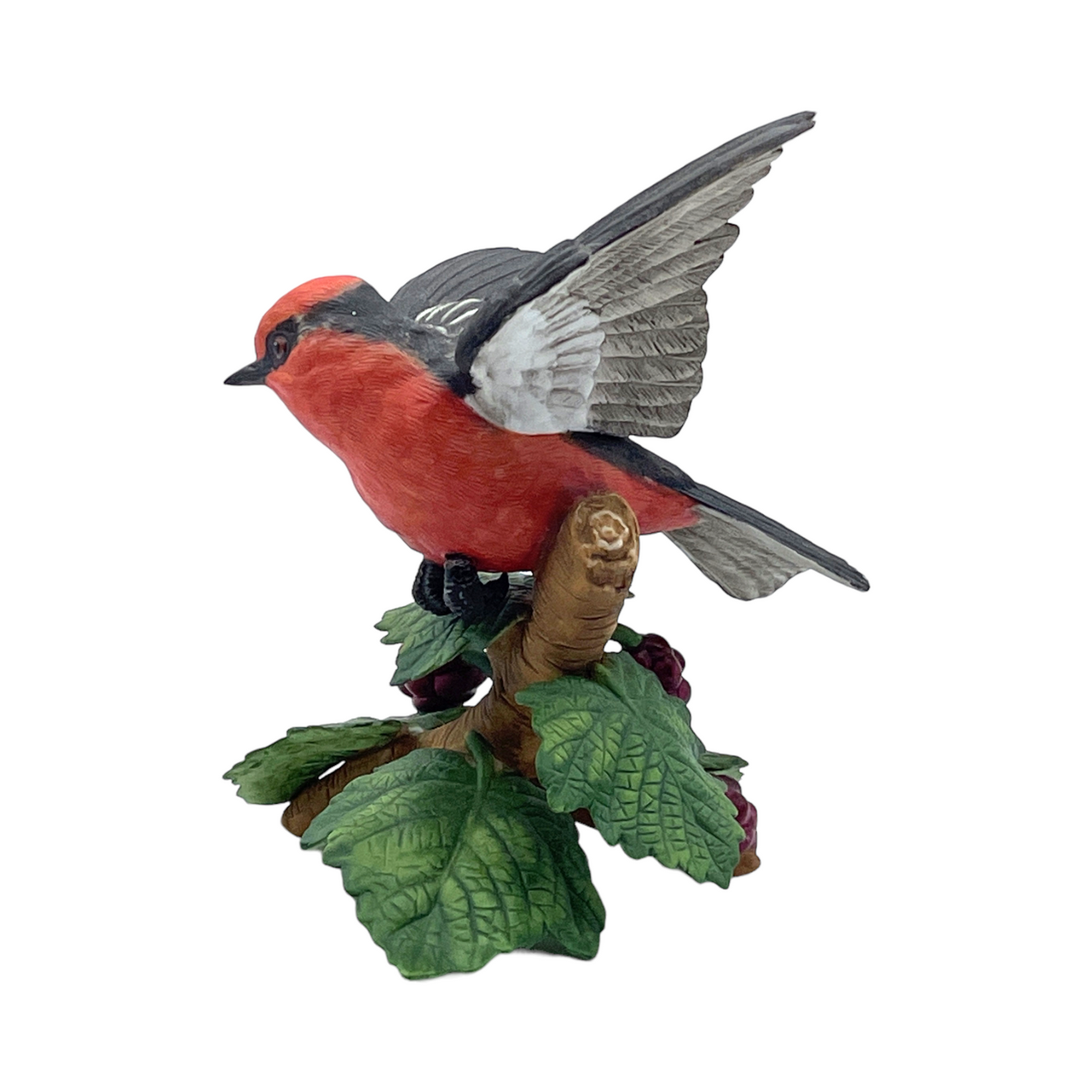 Lenox Garden Bird Collection Vermilion Flycatcher - With Box