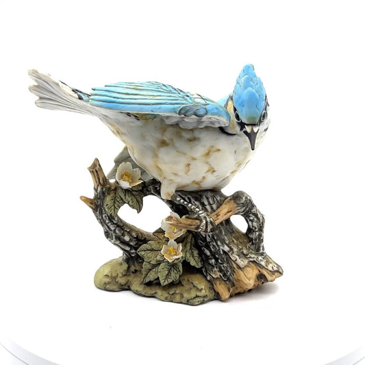 Home Interiors - Blue Jay On A Branch - 6"