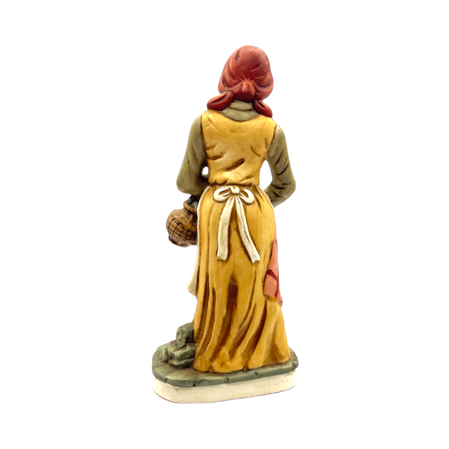 Homco - Woman Carrying Fish - Vintage - 11.5"