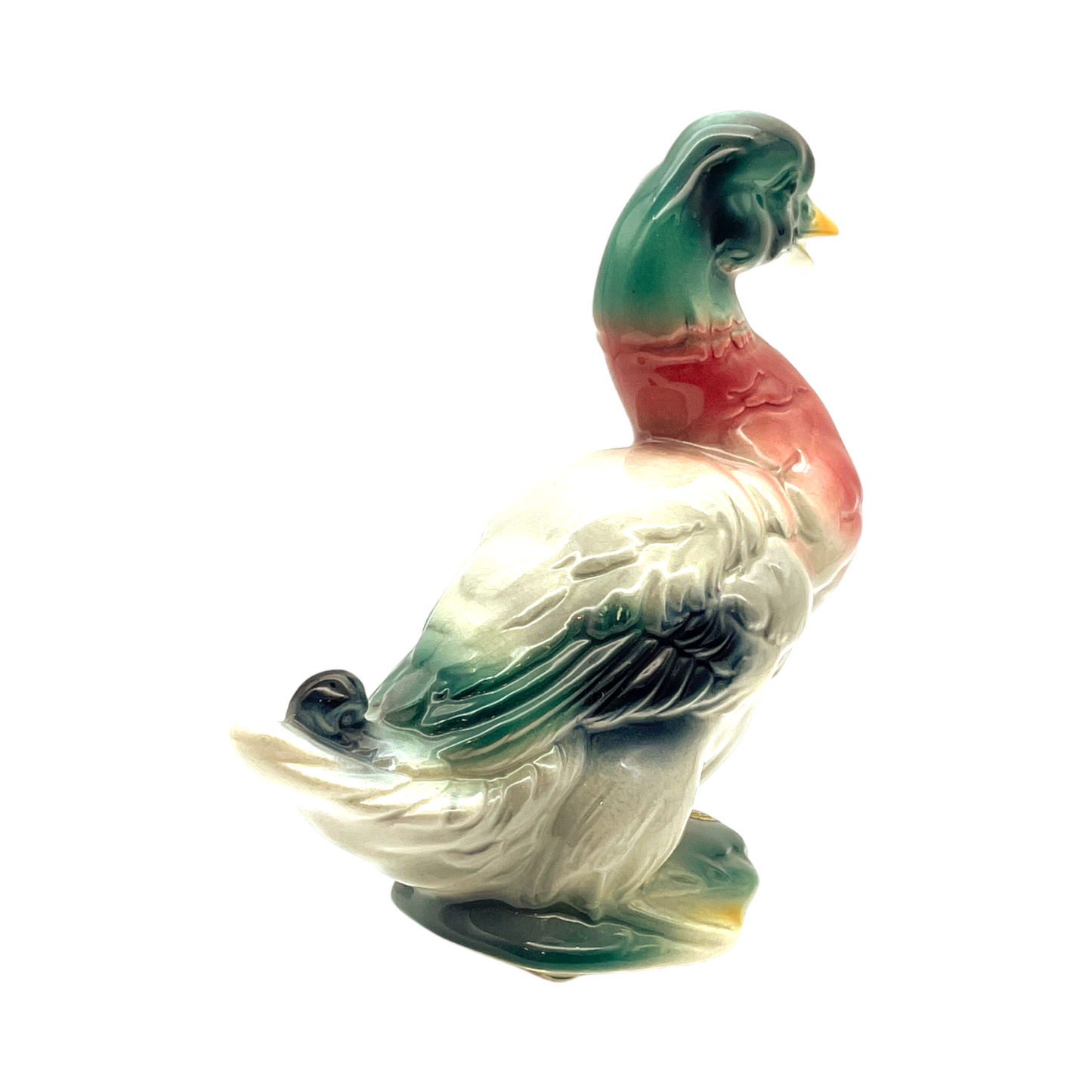 Royal Copley - Mallard Duck Figurine - Vintage - 7.75"