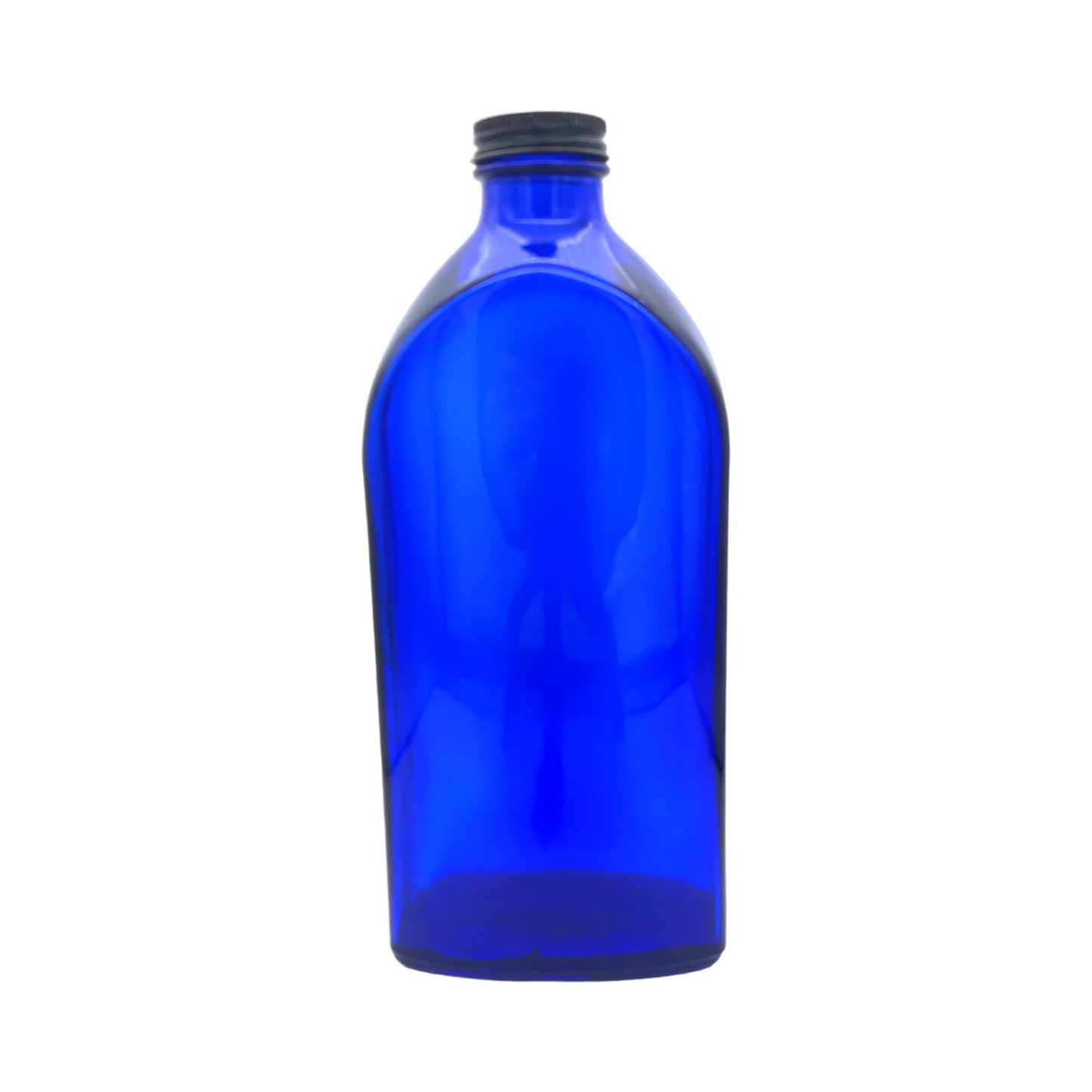 Cobalt Medicinal Bottle 10"