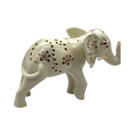 Lenox Jewels of Light Elephant Figurine