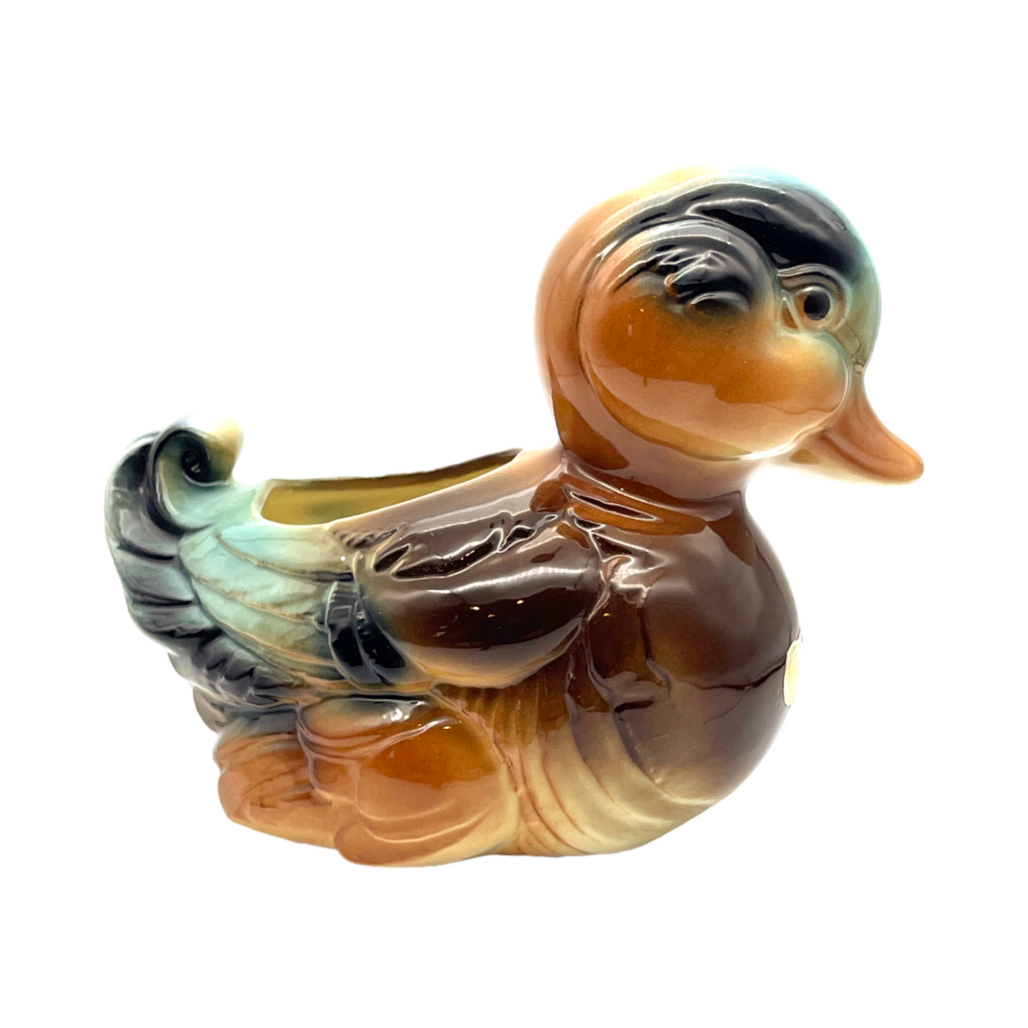 Royal Copley - Wood Duck Planter - Vintage - 6"