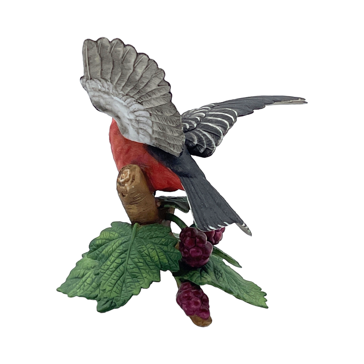 Lenox Garden Bird Collection Vermilion Flycatcher - With Box