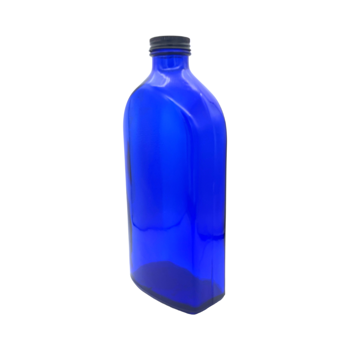 Cobalt Medicinal Bottle 10"