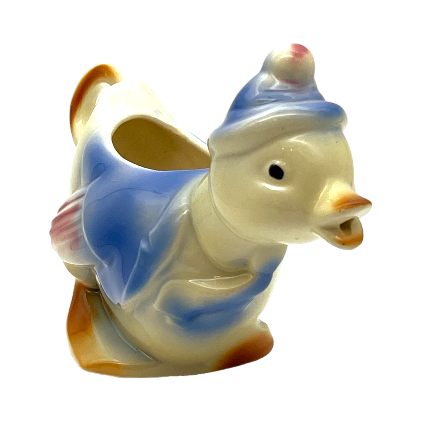 Royal Copley - Duck Creamer - Blue - 4.5" - S