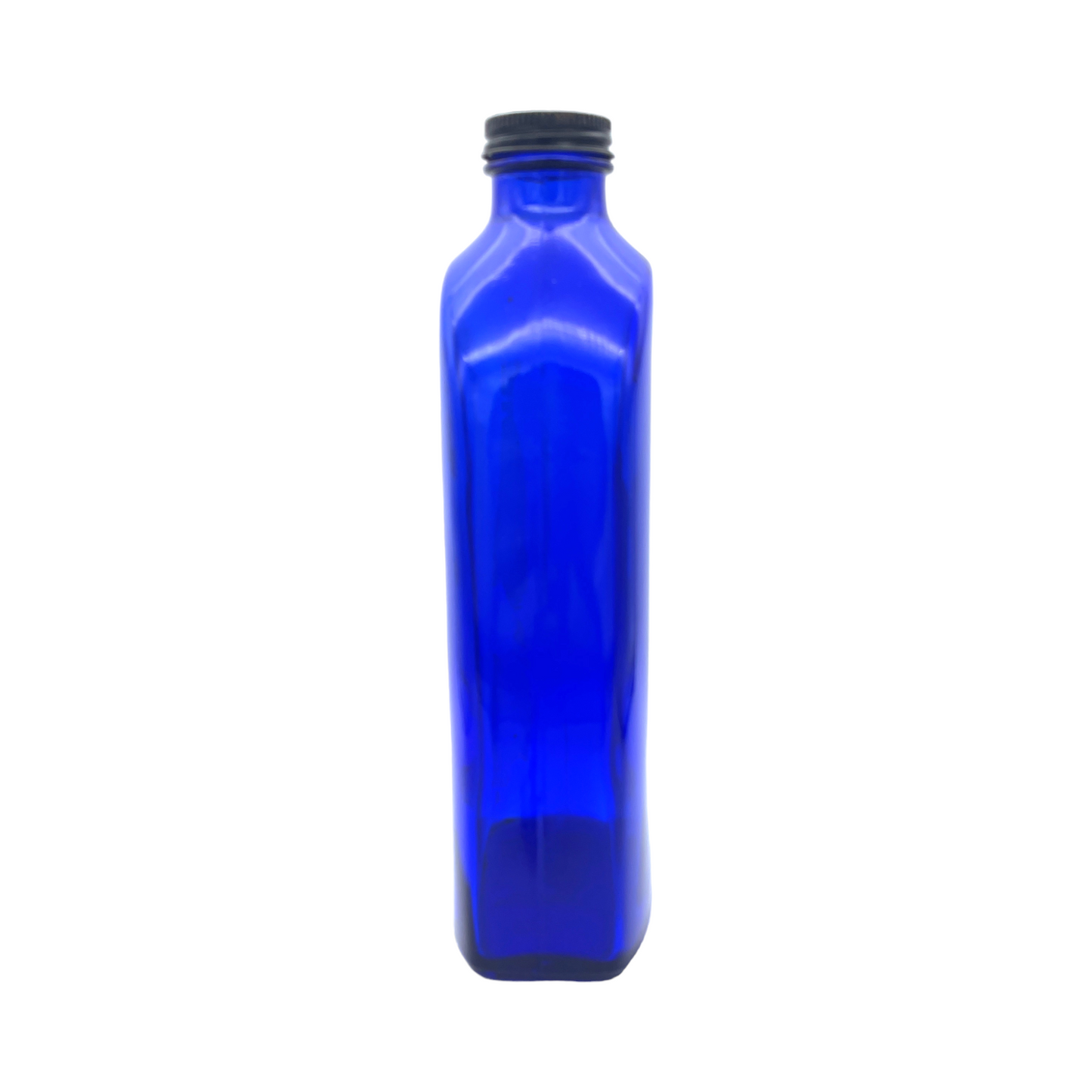 Cobalt Medicinal Bottle 10"