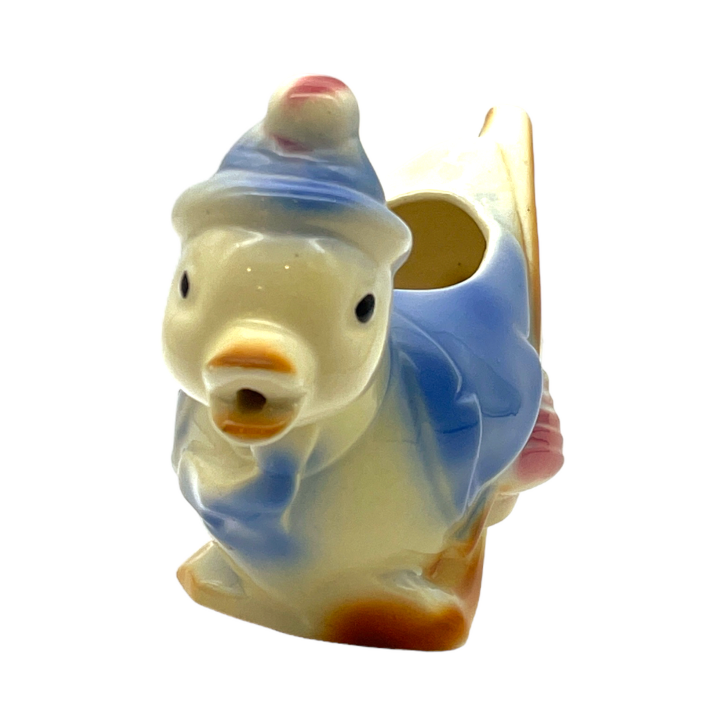 Royal Copley - Duck Creamer - Blue - 4.5" - S