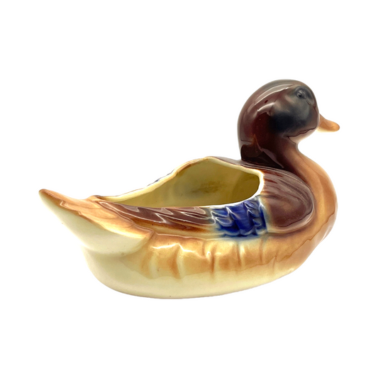 Royal Copley - Sitting Duck Planter - Vintage - 4.5"