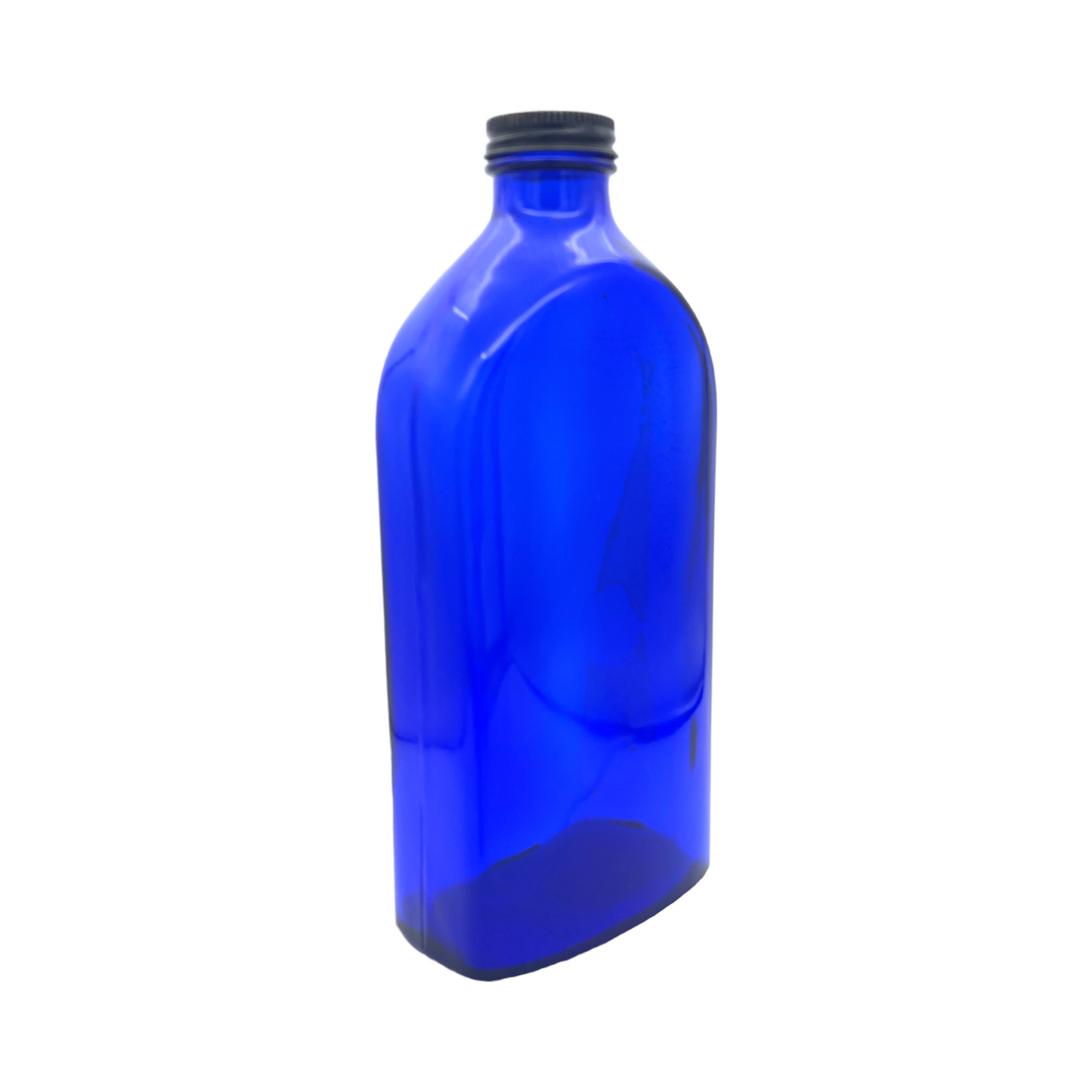 Cobalt Medicinal Bottle 10"