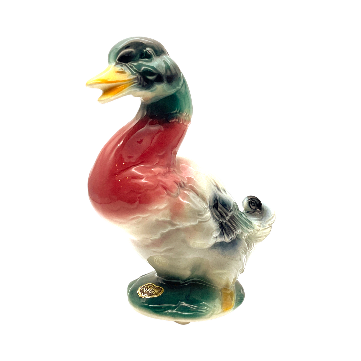 Royal Copley - Mallard Duck Figurine - Vintage - 7.75"